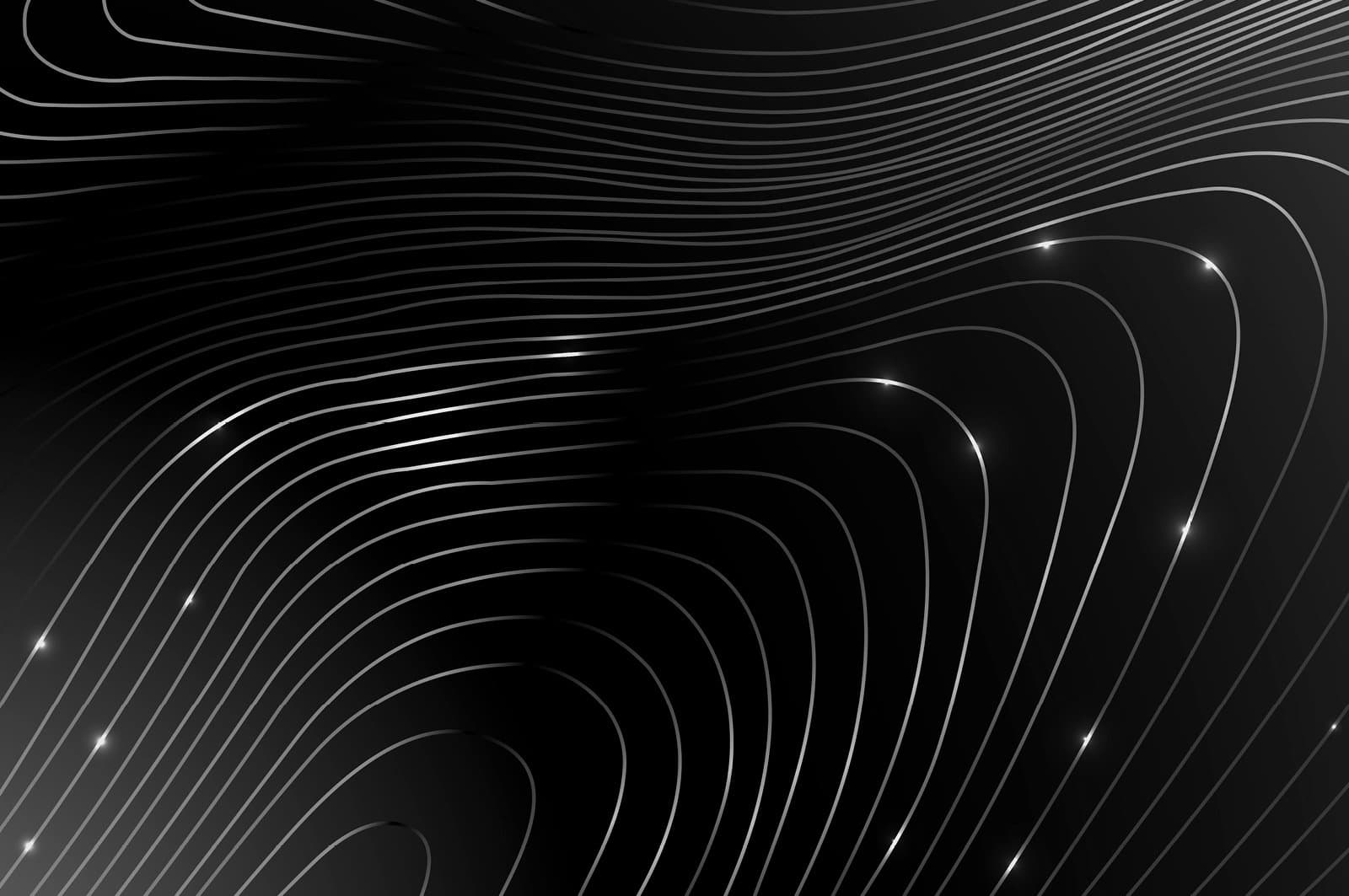 Abstract lines with spotlights throughout