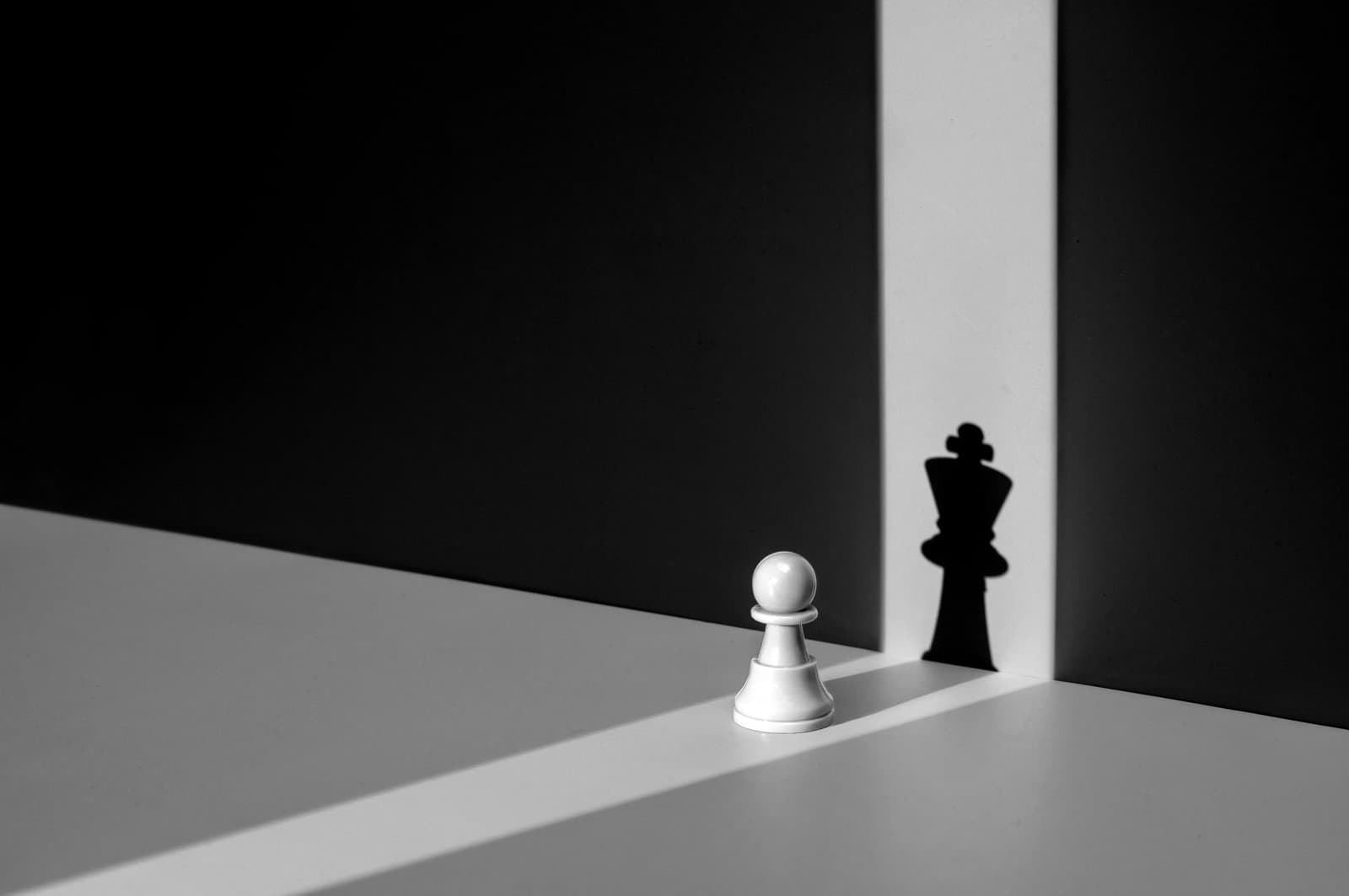 pawn chess with king shadow