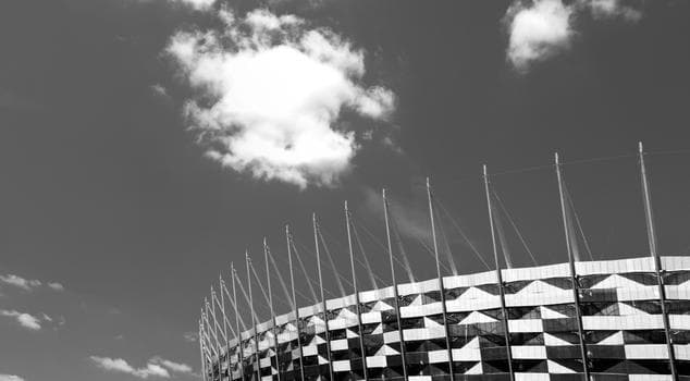 View of PGE National stadium 